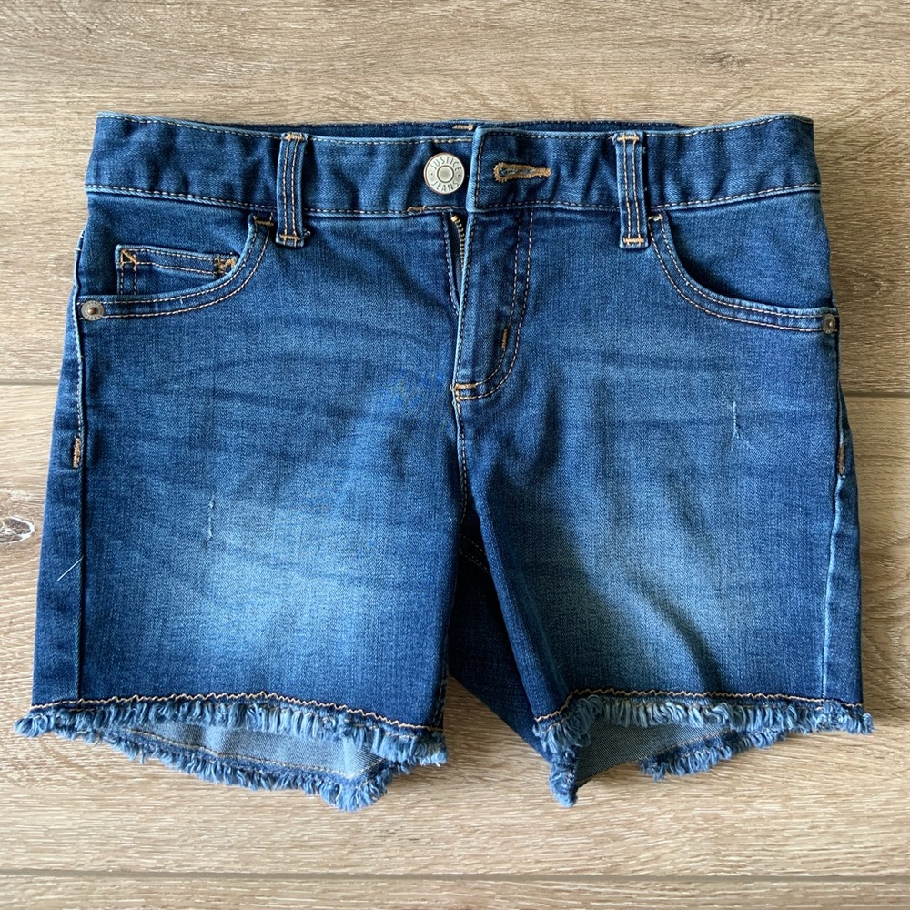 Justice jean shorts